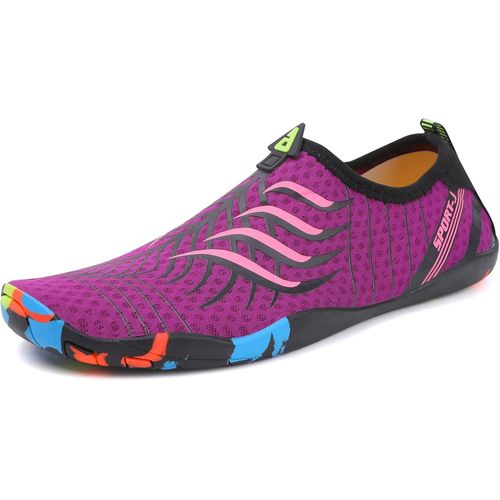 Utigh-chaussons Plongée Aquatiques Chaussures D'eau À Pieds Nus Plage Natation Surf Yoga Sport Eté Respirants Antidérapant Séchage Rapide Pour Adulte Unisexe Homme Femme