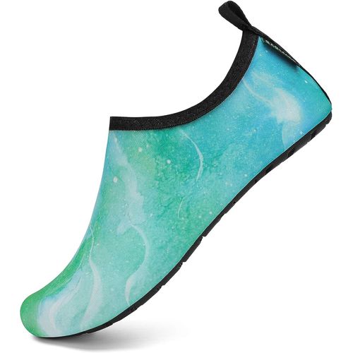 Kjakl-Homme Femme Chaussures D'eau De Sport Eté Aquatique Séchage Rapide Plage Surf Yoga Chaussons De Nager Aqua Water Shoes Taille 36-47 Eu