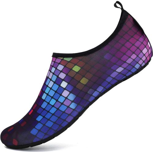 Kjakl-Homme Femme Chaussures D'eau De Sport Eté Aquatique Séchage Rapide Plage Surf Yoga Chaussons De Nager Aqua Water Shoes Taille 36-47 Eu