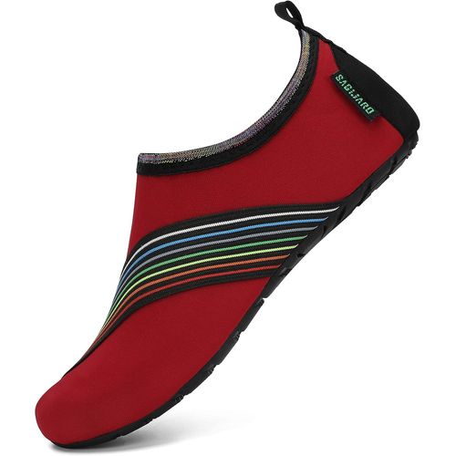 Utigh-homme Femme Chaussures D'eau De Sport Eté Aquatique Séchage Rapide Plage Surf Yoga Chaussons De Nager Aqua Water Shoes Eu