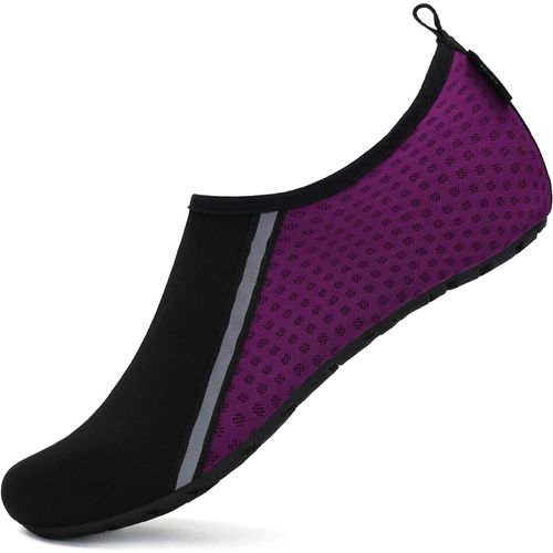 Kjakl-Homme Femme Chaussures D'eau De Sport Eté Aquatique Séchage Rapide Plage Surf Yoga Chaussons De Nager Aqua Water Shoes Taille 36-47 Eu