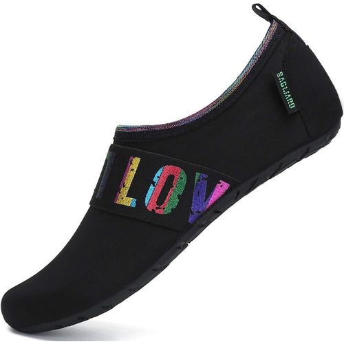 Utigh-Homme Femme Chaussures D'eau De Sport Eté Aquatique Séchage Rapide Plage Surf Yoga Chaussons De Nager Aqua Water Shoes Taille 36-47 Eu
