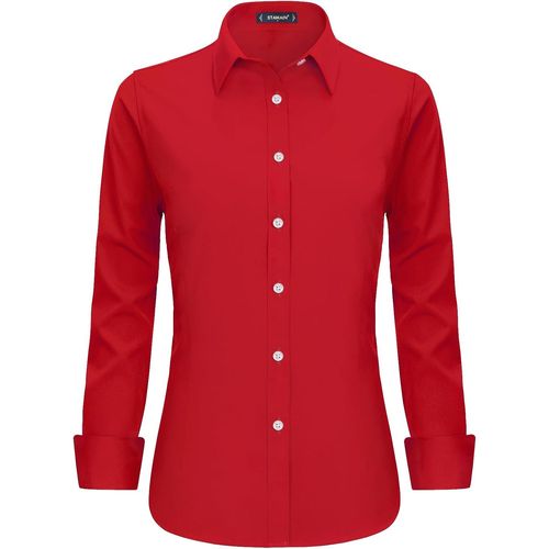 Utigh-Chemises À Manches Longues Pour Femmes Chemisier Femme Chic Et Élégant Chemise De Travail Femme Couleur Unie S-4xl