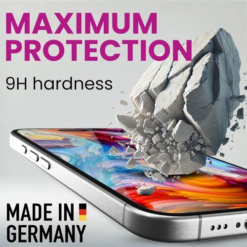 Protection Écran Film de verre en plastique compatible avec Huion Kamvas 13 Gen 3 Verre film protecteur, 9H Hybrid-Glass FX Protection Écran en Verre trempé de plastique