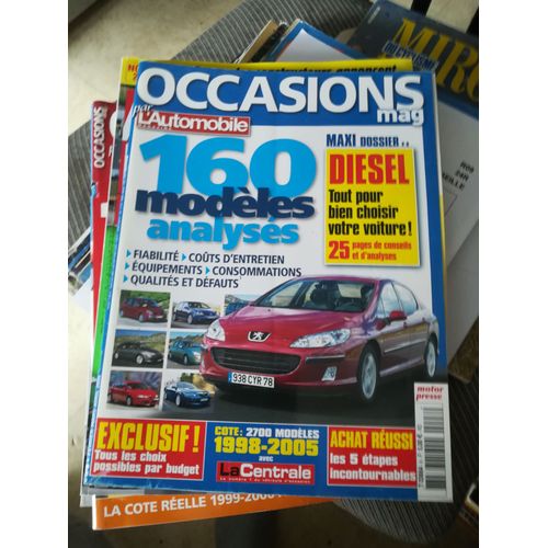 Occasions Mag 8 De 2006 160 Modeles Analyses