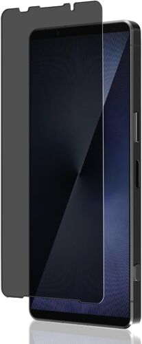 CAUC-Anti-Espion Verre Trempé pour Sony Xperia 1 VII Protection Écran, Sans Bulles, Couverture Complète, Anti-Spy Privacy Film Protecteur Protection d'écran pour Sony Xperia 1 VII Verre Trempé