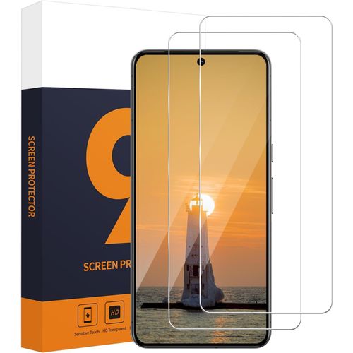 Sjzg-Lot De 2 Films De Protection D'écran En Verre Blindé Pour Google Pixel 8 5g, 2.5d Sans Rayures Google Pixel 8, Verre Trempé, Transparent, Haute Sensibilité Pixel 8 5g