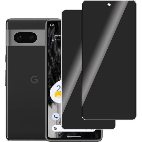 CAUC-2 pièces, Confidentialité Protecteur d'Écran Verre compatible avec Google Pixel 7, sans Bulles, Anti Rayures, 9H Dureté Anti Espion Verre Trempé Protection écran Pour Google Pixel 7
