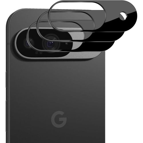 [3 Pièces Caméra Arrière Protecteur Pour Google Pixel 9,Dureté 9h Protection Objectif Caméra [Anti Rayures] Ultra Résistant Film Verre Trempé Compatible Avec Google Pixel 9