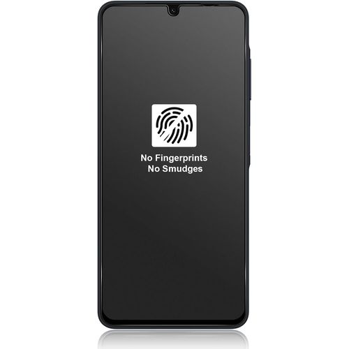 CAUC-Couverture Complète Verre Trempé Mat pour Samsung Galaxy A06 4G [2 Pièces], Anti-Reflet, Anti-Traces de Doigts, 9H Dureté Matt Protection écran, Anti Rayures et sans Bulles Protège Écran