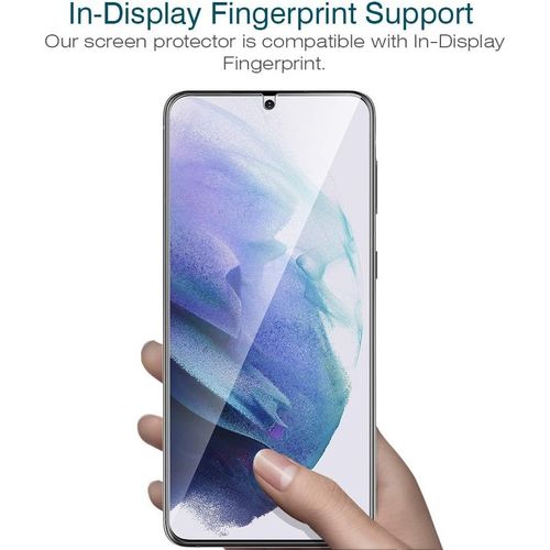 Lot De 3 Films De Protection D'écran Compatibles Avec Samsung Galaxy S21 Plus Et S21 Plus 5g - Transparent - En Tpu Souple - Anti-Traces De Doigts - Sans Bulles