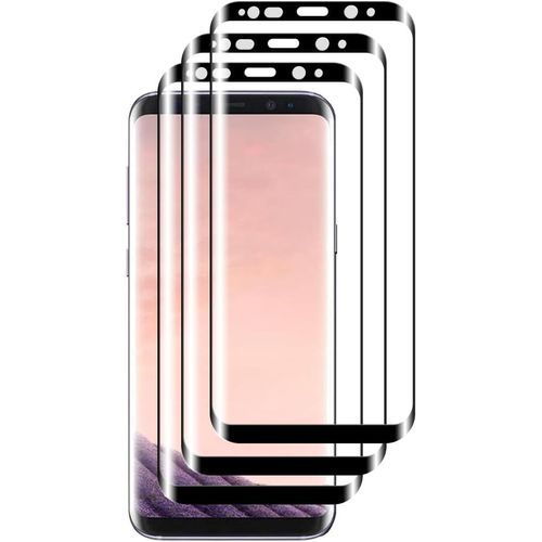 SJZG-3 Pièces Verre Trempé Protecteur Pour Samsung Galaxy S8 Plus/ S8+3D Couverture Plein Écrandureté 9Hanti Rayuressamsung Galaxy S8 Plus/ S8+ D'Écran Protecteur