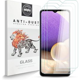 KALANKA-Verre Trempé Protecteur D'écran pour Samsung Galaxy A32 4G [3 pièces], Dureté 9H, Haute Définition Sans Bulle, Résistant à la Rayure Film Protecteur pour Samsung Galaxy A32 4G