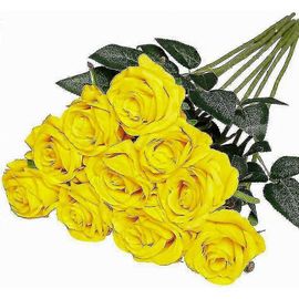Lot de 12 fleurs artificielles Rats I