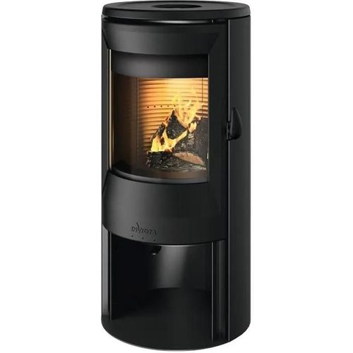 Poêle à bois en acier Invicta Neosen Plus 8kW 100m²