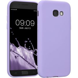 SJZG-Housse Compatible Avec Samsung Galaxy A5 (2017) Coque - Housse De Téléphone Protection Souple En Silicone - Lavande