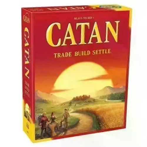 Version Anglaise Catan Jeu De Societe Puzzle Jouet De Loisirs Jeu De Cartes Edition 25e Anniversaire Jeux De Cartes De Fete Pour 2 A 8 Personnes Cadeaux