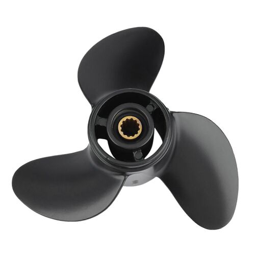 Hélice Hors-Bord Pour Tohatsu Mercury Mariner 4hp 5hp 6hp 7.8x9 Vis De Bateau 3 Pales 12 Spline Engin