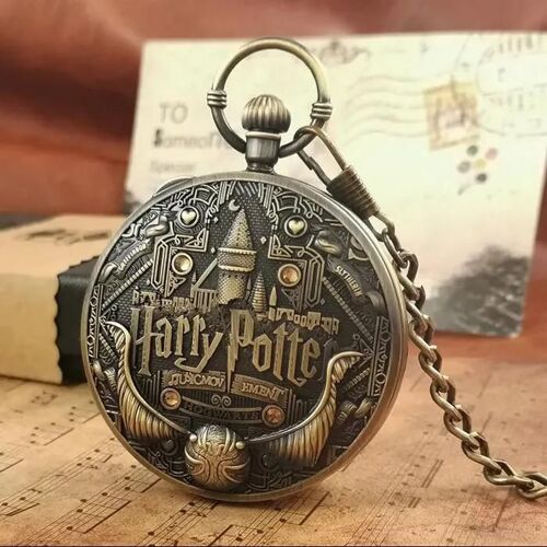 Montre Musicale De Poche - Harry Potter - Gousset - Acier - 5,6 Cm - 135g