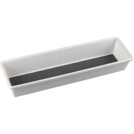 Range Tiroir - M-Home - Pls254 - Bi-Matière Plastique Blanc Et Silicone Gris - 9,5 X 33 X 5,3 Cm - Antidérapant
