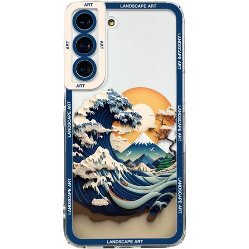 Sjzg-Coque Compatible Avec Samsung Galaxy A54, En Tpu Souple, Vagues De Soleil, Bâtiment, Paysage, Esthétique, Art, Résistante Aux Chutes, Compatible Avec Samsung Galaxy A54 Pour Homme Et Femme