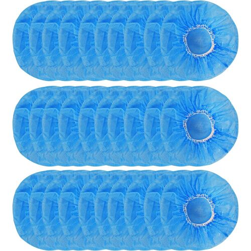 100 Piece Hygienic Disposable Earmuffs Disposable Earphone Covers Suitable for 8 to 13 cm Headset (Blue)
