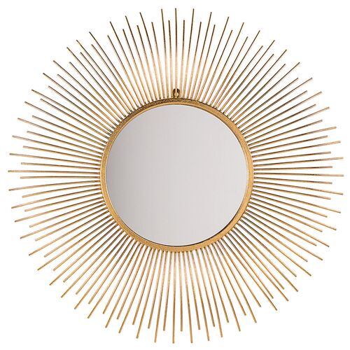 Miroir CILLY Métal Doré