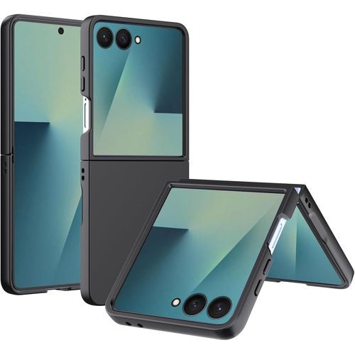 Etui Coque Pour Samsung Galaxy Z Flip 7 Étui De Téléphone En Plastique Étuis De Antichoc [Résistant Aux Rayures] Pc Housse De Protection Solide Pour Samsung Z Flip 7 5g -Bleu