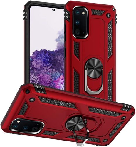 Coque Pour Samsung Galaxy S20, Samsung S20 Coque, Silicone Antichoc Defense Bumper Armure Housse Etui Pour Samsung Galaxy S20 (Rouge)