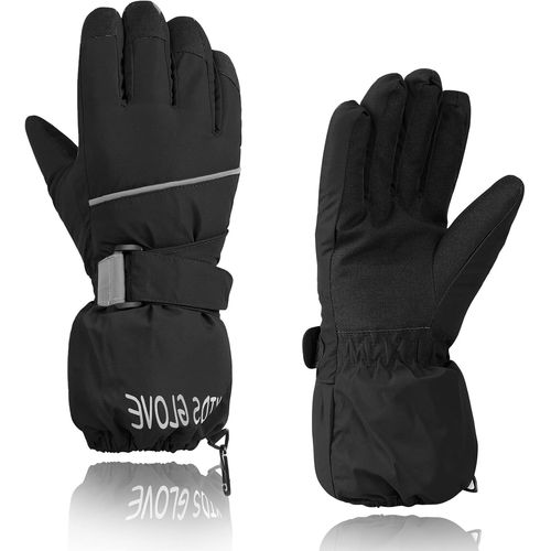 Jfkjg-Gants De Ski Pour Enfants - Gants D'hiver - Coupe-Vent - Imperméables - Chauds - Pour Garçons Et Filles - Sports De Plein