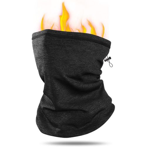 Jfkjg-1 Pièce Cache Cou Homme Sport Respirant Masque Tour De Cou Moto Hiver Coupe-Vent Cache Nez Ski Balaclava Multifonctionnelle Foulard Tour De Coup Polaire Bandana Cagoule Velo Vtt Running