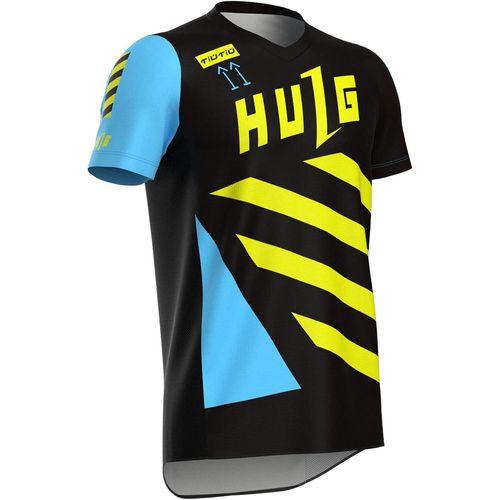 Jfkjg-Maillot Vtt À Manches Courtes Pour Hommes, Maillot De Descente, Vêtements De Vélo Pour Hommes Vêtements De Cyclisme/Motocross Chemise De Vélo De Montagne Vtt Bmx