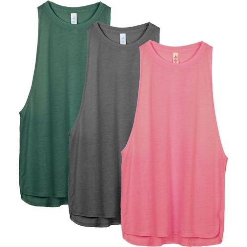 Slep-Femmes Décontracté Débardeur De Sport Sans Manches En Vrac Exercice Yoga Running Tank Tops