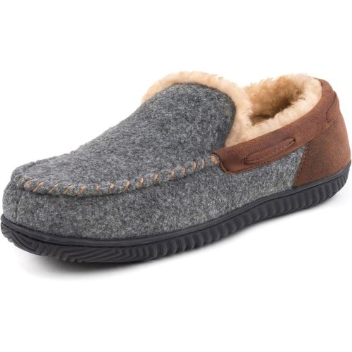 Jfkjg Hearthfire Chaussons Mocassins En Mousse Mémoire De Forme Pour Homme