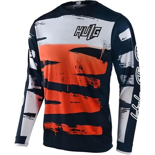 Jfkjg-Maillot De Cyclisme Hommes Manches Longues Vtt Jersey Maillot De Vélo Vetement Respirant Séchage Cyclisme Tee Shirt Montagne Cycliste Vélo De Vetement Costume Fitness Hauts