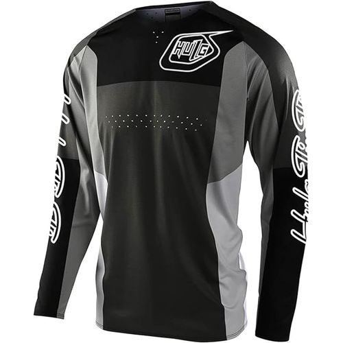 Jfkjg-Maillot De Cyclisme Hommes Manches Longues Vtt Jersey Maillot De Vélo Vetement Respirant Séchage Cyclisme Tee Shirt Montagne Cycliste Vélo De Vetement Costume Fitness Hauts