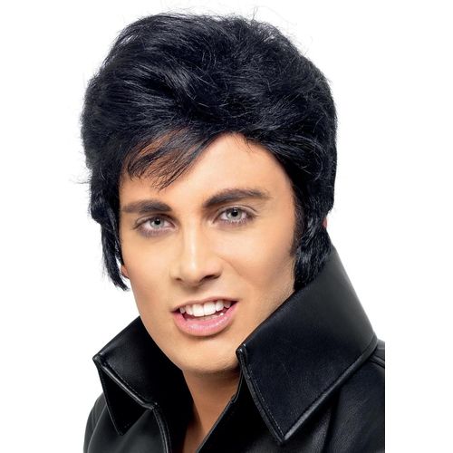 Jfkjg-Perruque Elvis Presley