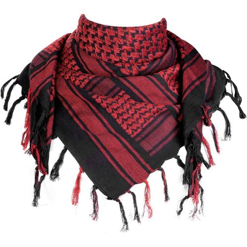 Sept-Foulard Écharpe Militaire Shemagh Tactique Désert Keffiyeh Avec Tassel 43 X 43 Pouces