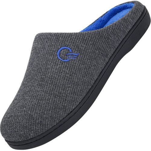 Jfkjg-Mishansha Chausson Hommes Femmes Hiver Pantoufles Mousse Mémoire Peluche Chaud Chaussons Maison Antidérapantes Taille 36-47 Eu