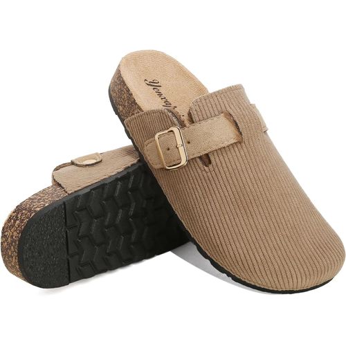 Jfkjg Chaussons Sabots Femme Homme Antidérapant Hiver Chaudes Peluche Pantoufle De Maison D'intérieur Extérieur Automne Mules Confort Chaussures