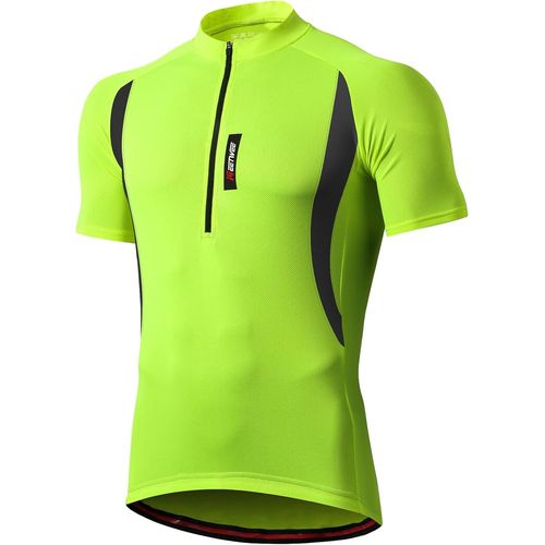 Jfkjg-Maillot Cyclisme Homme, Vélo Jersey Vtt Vêtements Manche Courte Séchage Respirant Cyclisme Tee Shirt