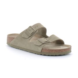 Birkenstock - Mules Arizona Cuir Nubuck - Vert - 42