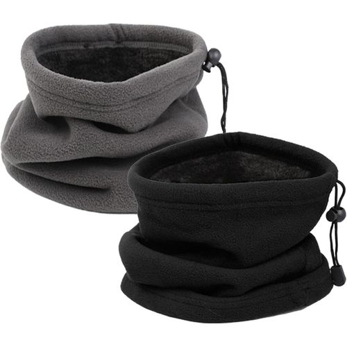 Jfkjg-Tour De Cou Cache Cou Polaire Echarpe Hiver Homme Snood Cache-Cou Homme Polaire Neck Warmer, Tour De Cou Gaiter Masque Cagoule Coupe-Vent Épais Doux Doublure