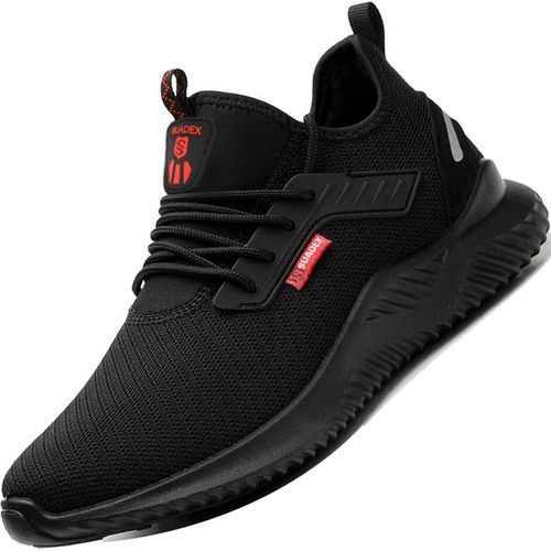 Kjakl-Chaussures De Sécurité Hommes Femmes Légère Baskets De Sécurité Respirantes Légère Antidérapant Embout En Acier