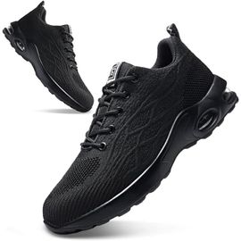 Kjakl-Chaussures De Sécurité Homme Femme Basket De Securite Baskets Chantiers Embout Acier Respirant Chaussures De Travail Légère Anti-Perforation - 44