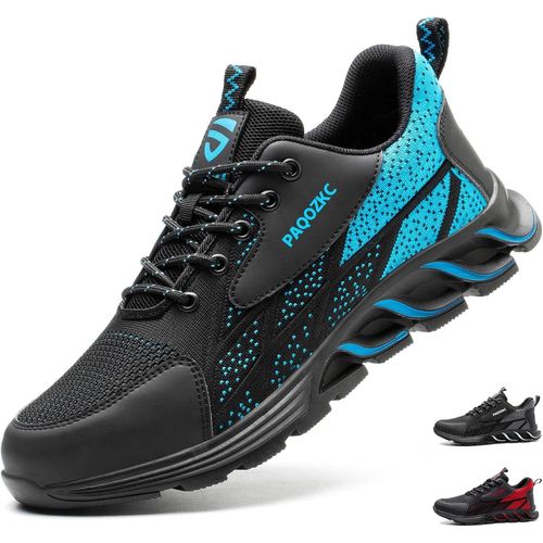 Kjakl-Chaussures De Sécurité Hommes Antidérapante Basket De Securite Femme Confortable Chaussures De Travail Avec Embout De Protection En Acier - 45