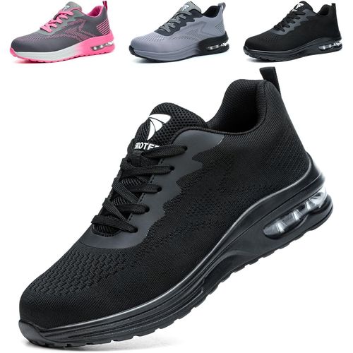 Kjakl-Chaussures De Sécurité Hommes Femmes Baskets De Secruite Légère Chaussure De Travail Confortable Respirantes Chaussure De Chantier Antidérapantes - 45