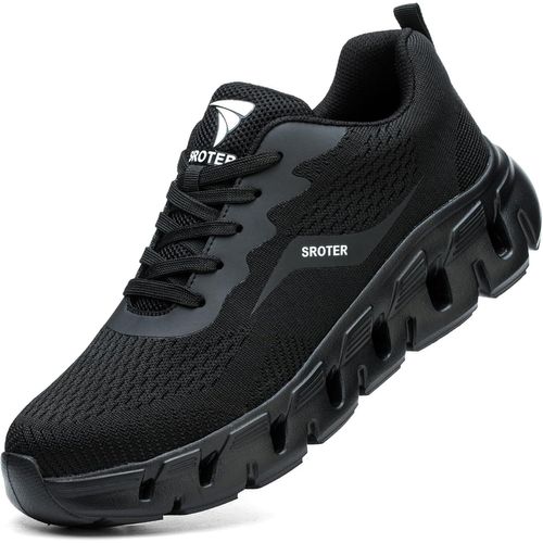 Kjakl-Chaussures De Sécurité Hommes Femme Embout Acier Chaussures De Travail Légère Respirant Antidérapante Basket Securite