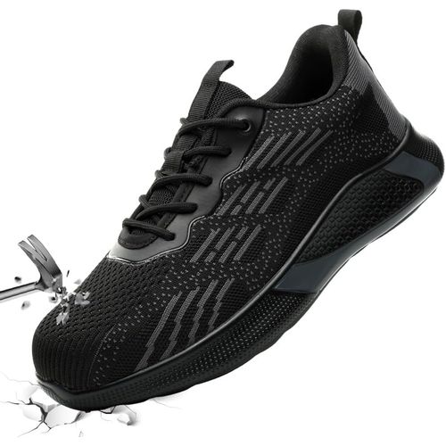 Kjakl Chaussures De Sécurité Chaussures De Travail Hommes Femmes Respirantes Antidérapantes Embout En Acier Chaussures De Protection Pour Unisexe 36 46