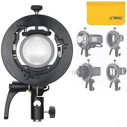 S2 Bowens Support de flash type S pour V1 V860II AD200 AD400PRO TT350 TT685 Speedlite (S2)